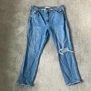 EC Abercrombie & Fitch The 90's Slim Straight Ultra High Rise  - Size 16S